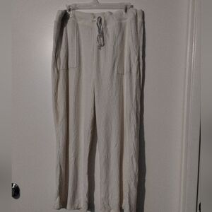 J. Crew Cream Pajama Pants